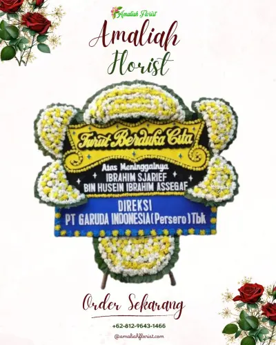 Papan Bunga Duka di Kedungkeris
